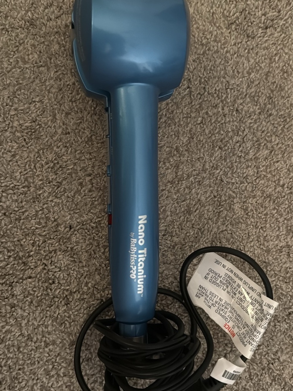 Nano Blue Nano Titanium Hair Tool